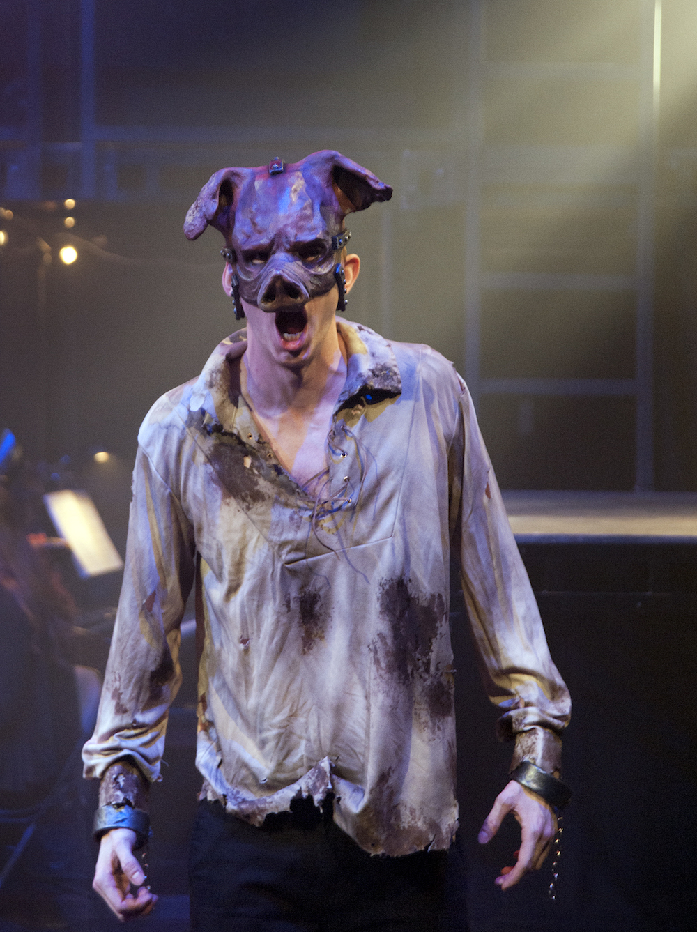 Jack Lawrence-Jones playing Pig in The Enchanted Pig