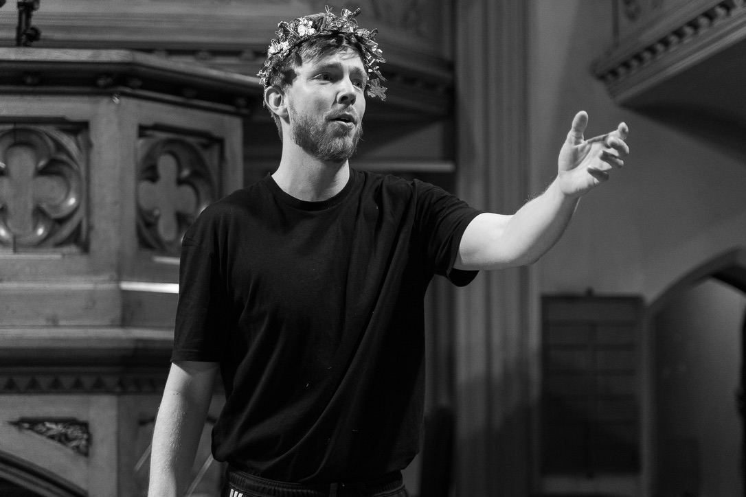 Jack Lawrence-Jones playing Pollux in scenes from Castor et Pollux, Rameau's Roots 2021
